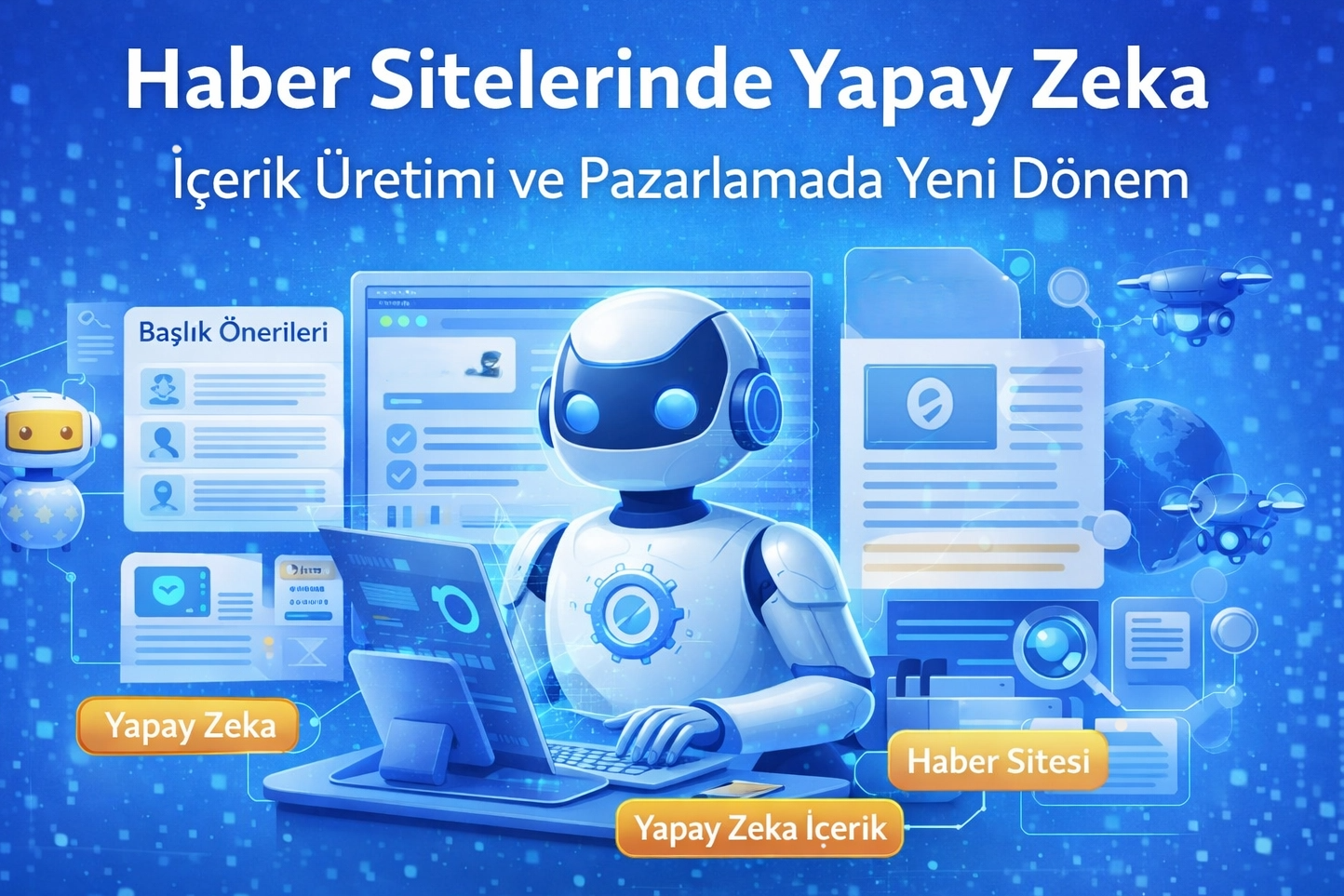 Haber Sitelerinde Yapay Zeka: İçerik Üretimi ve İçerik Pazarlamasında Yeni Dönem 
